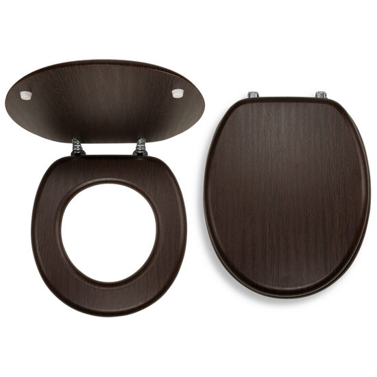 Capac WC  din MDF, wenge, Ferro WC/WENGE