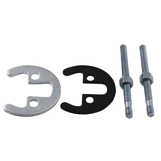 Set montaj pentru baterii bucatarie stative cu pipa extractibila, Ferro ZM004