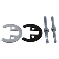 Set montaj pentru baterii bucatarie stative cu pipa extractibila, Ferro ZM004W