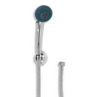 Set para dus 3 functii cu suport si furtun flexibil Fast, crom, Ferro MINIFAST,0