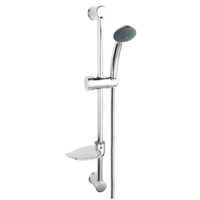 Set bara dus 1 functie cu suport culisant Simpla, crom, Ferro N120