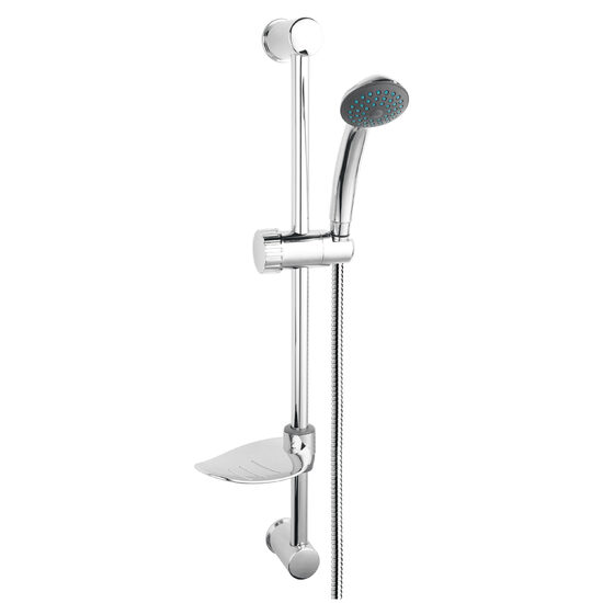 Set bara dus 1 functie cu suport culisant Simpla, crom, Ferro N120