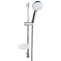 Set bara dus 1 functie cu suport culisant Belis, crom, Ferro N180B