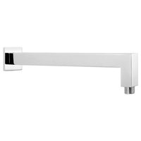 Brat fix 350 mm Square pentru cap dus din perete , crom, Ferro RN350K