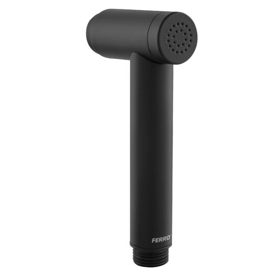 Para dus igienica Rollo, negru cu sistem AUTO-STOP, Ferro S66BL