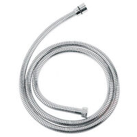 Furtun flexibil dus conic, metalic 150 cm, crom , Ferro W12