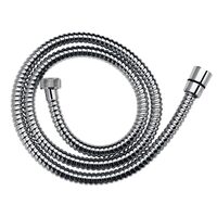 Furtun flexibil dus conic, metalic 120 cm, crom , Ferro W13