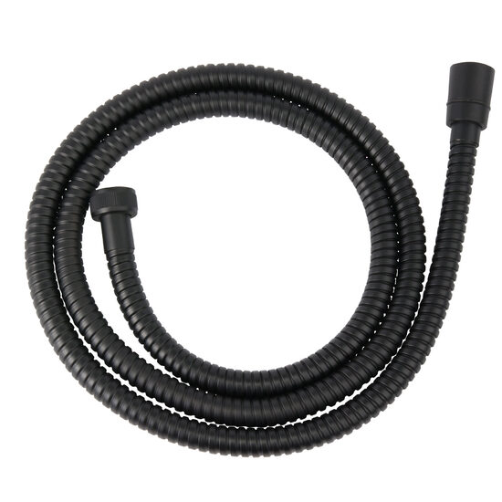 Furtun flexibil dus conic, metalic 150 cm, negru, Ferro W33