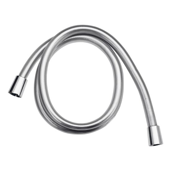 Furtun flexibil dus conic, PVC 150 cm, argintiu, Ferro W40