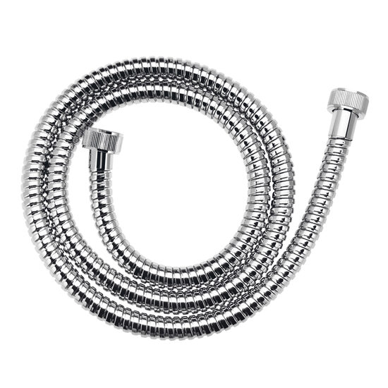 Furtun flexibil dus, metalic 200 cm,  crom, Ferro W44