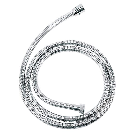 Furtun flexibil dus conic, metalic 200 cm,  crom, Ferro W45