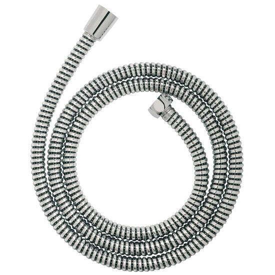 Furtun flexibil dus conic, PVC SilverDuoFlex 150 cm,  argintiu, Ferro W54