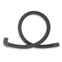 Furtun cu cot evacuare masina de spalat, L=150 cm, Ferro PVK/150