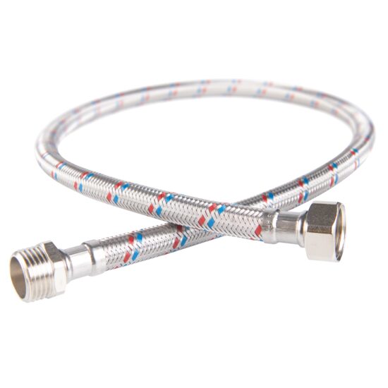 Racord flexibil pentru apa 1/2"x1/2" FI-FE  20cm, Ferro PWS11