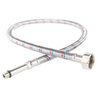 Racord flexibil pt. baterii 1/2xM10x1, cu capat lung L=60cm, Ferro WBS26