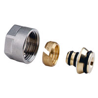 Racord compresiune eurocon 3/4" pentru teava PEXAL D.16x2 mm (2 buc), Ferro 67861612Y