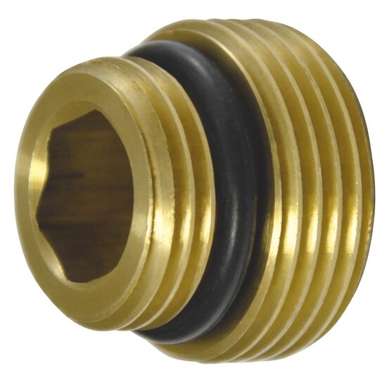 Niplu alama redus pentru radiatoare, 3/4"x1/2" cu garnitura conica , crom , Ferro 69190001Y
