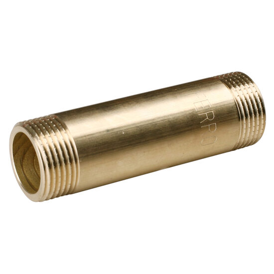 Stut filetat din alama 1" , L=165 mm, Ferro KR165Z