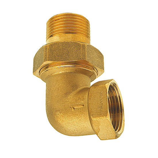 Cot olandez din alama 1/2" FI-FE cu etansare conica, Ferro SG5