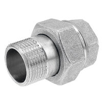 Racord olandez din alama cromata 1 1/4" FI-FE cu O-ring, Ferro SGC9