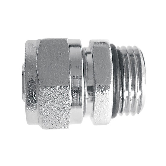 Racord alama nichelata prin compresie D.16x1/2" FE pt. teava multistrat, Ferro ZL1601N