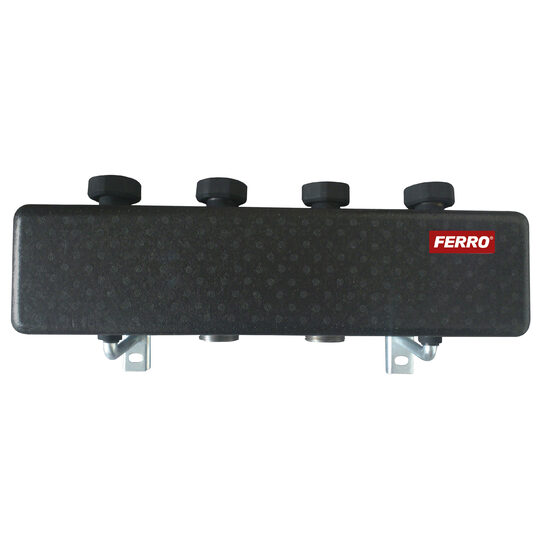 Distribuitor otel izolat 3 circuite D. 1 1/2", Q= 3m³/h, Ferro RSI03