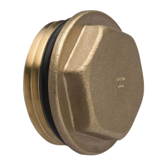 Dop colector alama 1" FE cu garnitura O-ring pentru distribuitoare, Ferro KOR5ZOR