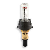 Debitmetru 1/2", 0-5l/min., corp din alama, glycol 50%, Ferro RKPP-T