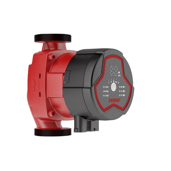 Pompa circulatie electronica Ferro GPA III 25X6X130 pentru instalatii de incalzire, Ferro 256130GPA3