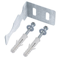 Consola reglabila cu dibluri pentru radiatoare aluminiu, zincata, Ferro GG7K