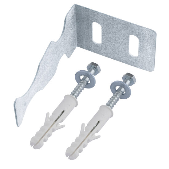 Consola reglabila cu dibluri pentru radiatoare aluminiu, zincata, Ferro GG7K