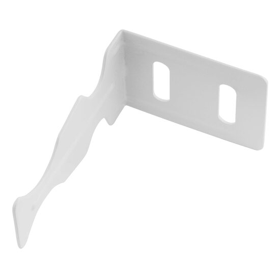 Consola reglabila pentru radiatoare aluminiu, alba, Ferro GG7M