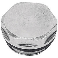 Dop alama 1/2" FE, crom pt. radiatoare otel, Ferro KZ1