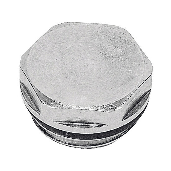 Dop alama 1/2" FE, crom pt. radiatoare otel, Ferro KZ1