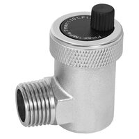 Aerisitor automat cu iesire laterala  1/2", nichelat, Ferro O15ASB2