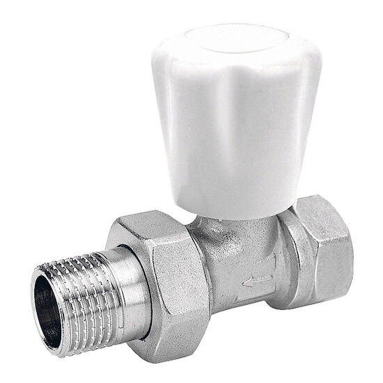 Robinet radiator tur drept 1/2" , Ferro ZG2Y