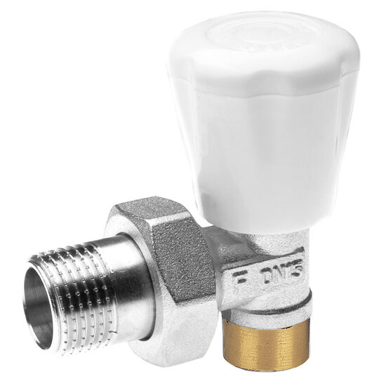 Robinet radiator tur coltar 1/2"x15 mm pentru lipire, Ferro ZG5LY