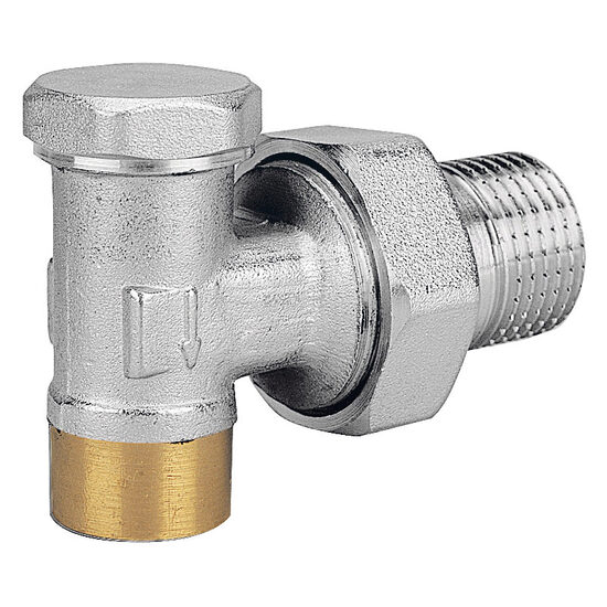 Robinet radiator retur coltar 1/2"x15 mm pentru lipire, Ferro ZK2LY