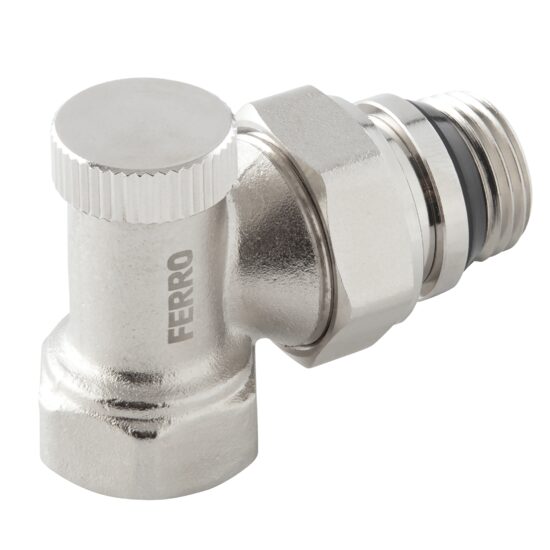 Robinet radiator retur coltar 1/2" , Ferro ZK2YU