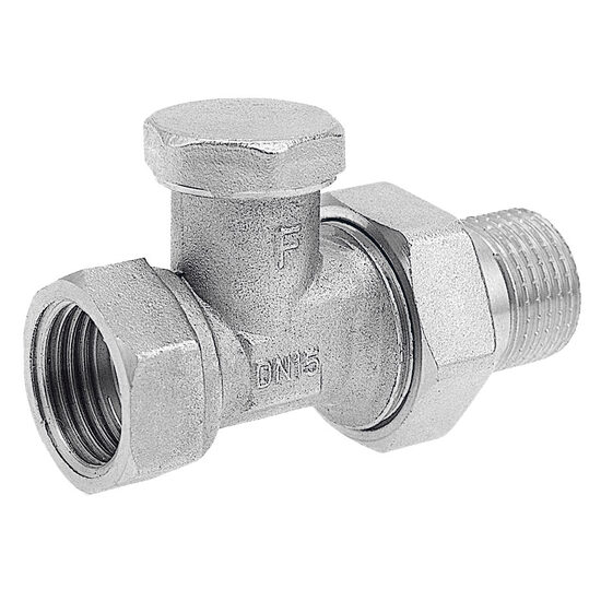 Robinet radiator retur drept 1/2", Ferro ZP2Y