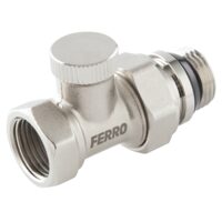 Robinet radiator retur drept 1/2" , Ferro ZP2YU