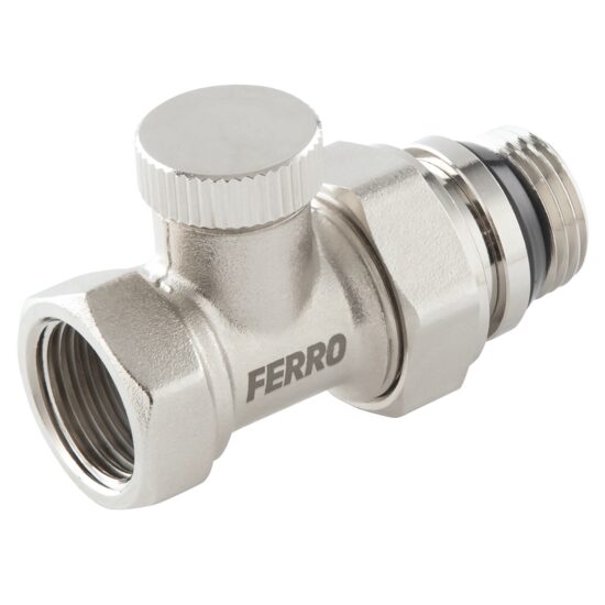 Robinet radiator retur drept 1/2" , Ferro ZP2YU