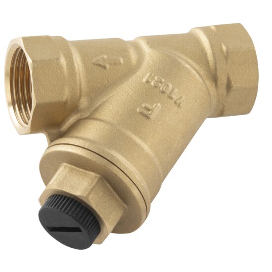 Filtru Y alama 1 1/2" FI-FI pt. impuritati cu magnet, PN 16 bar, 100˚C, glycol 50%, Ferro F05M