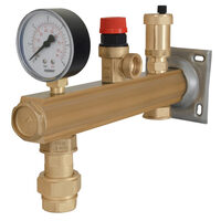 Grup de siguranta 1.5 bar pt. incalzire cu racord rapid, Ferro GBM15SN01