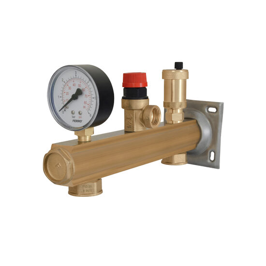 Grup de siguranta 3 bar pt. incalzire, Ferro GBM30