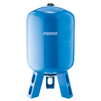 Vas expansiune stativ vertical , 50 l, 10 bari pentru instalatii de climatizare si apa rece, Ferro CWU50S