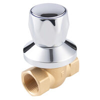 Robinet trecere sfera ingropat PN16, 1/2" FI-FI, F-Power, Ferro KFP1P