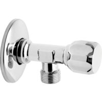 Robinet coltar cu ventil 1/2"x1/2", crom, Ferro Z1212G