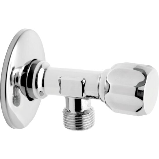 Robinet coltar cu ventil 1/2"x1/2", crom, Ferro Z1212G