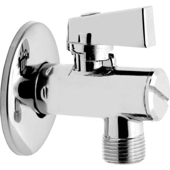 Robinet coltar cu filtru 1/2"x1/2", crom, Ferro Z1212KF